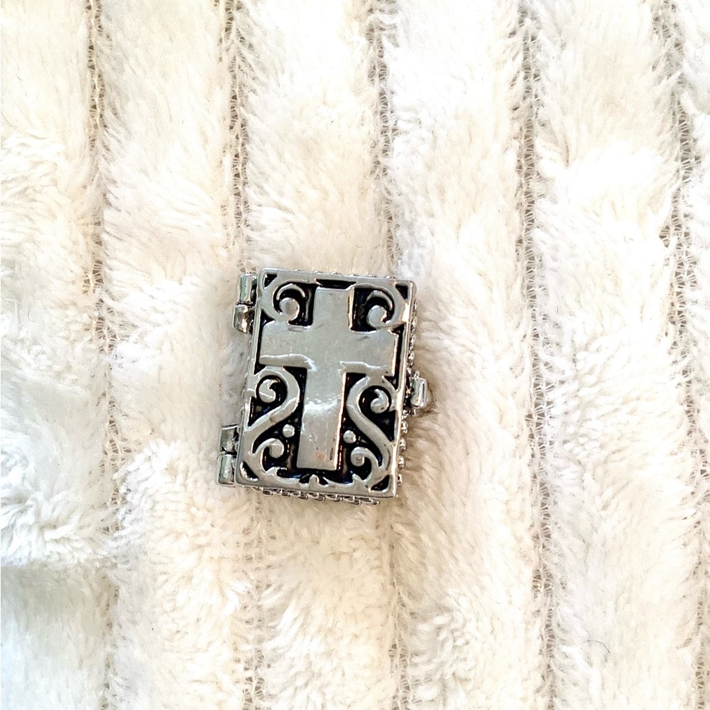 Silver and Gold Locket Pendant